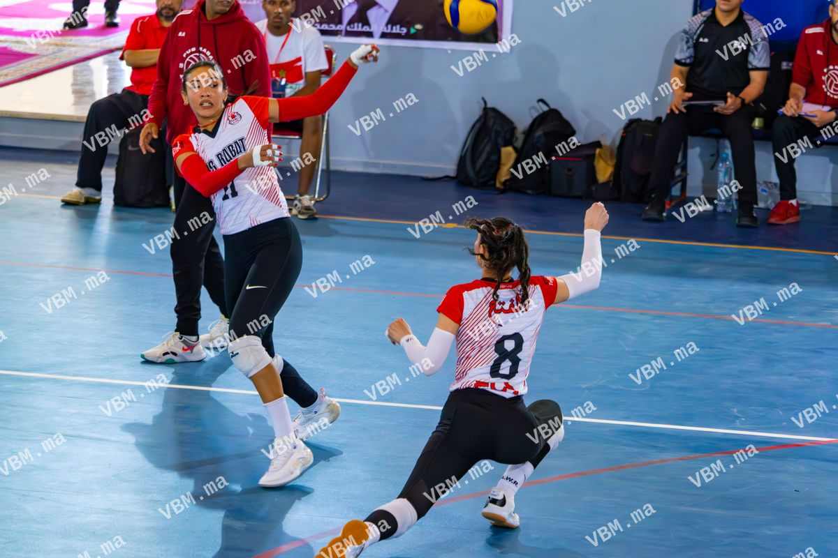 Photo de volley-ball au Maroc, lors de Coupe de Trone, à Salle Omnisport — Safi, le 15 mai 2026