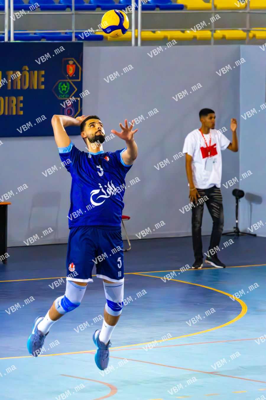 Photo de volley-ball au Maroc, lors de Coupe de Trone, à Salle Omnisport — Safi, le 15 mai 2026