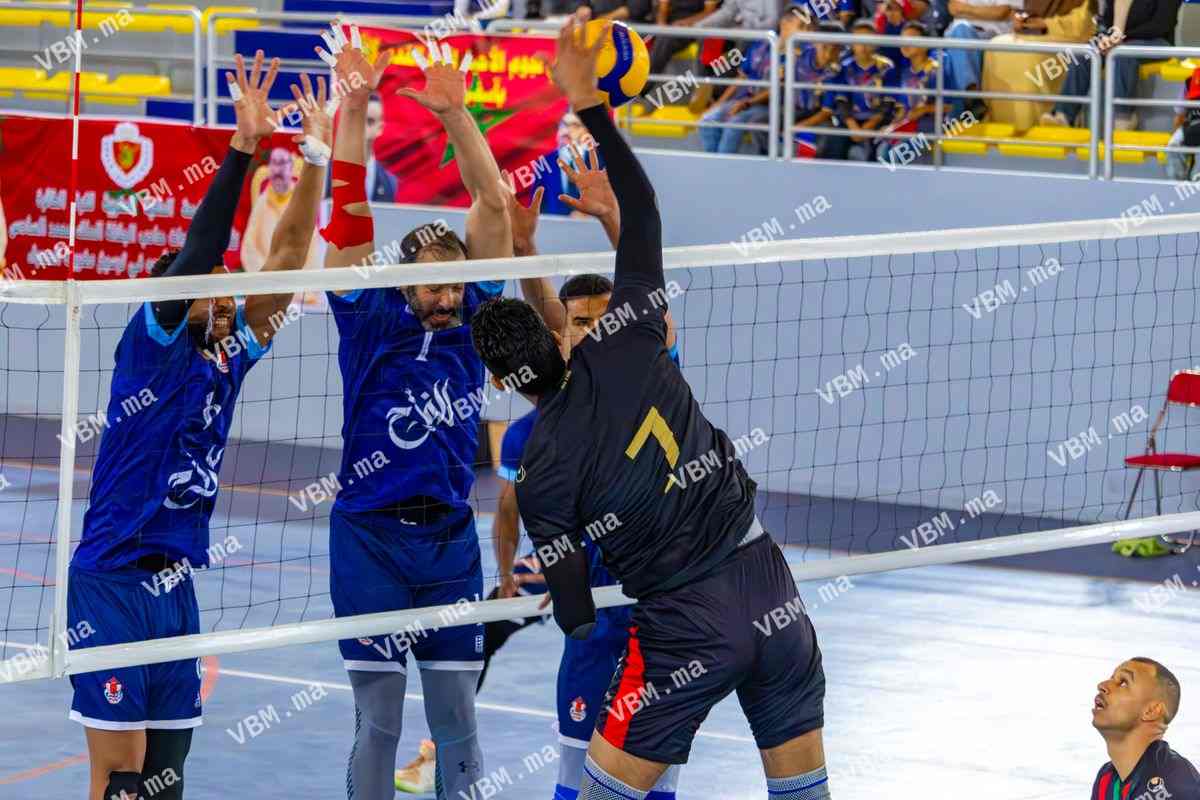 Photo de volley-ball au Maroc, lors de Coupe de Trone, à Salle Omnisport — Safi, le 15 mai 2026