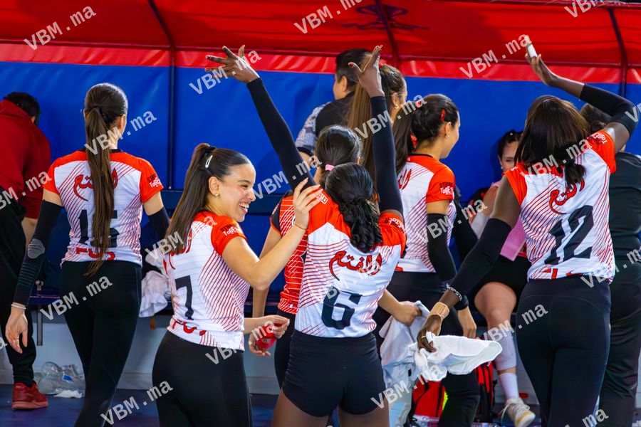 Photo de volley-ball au Maroc, lors de Coupe de Trone, à Salle Omnisport — Safi, le 15 mai 2026