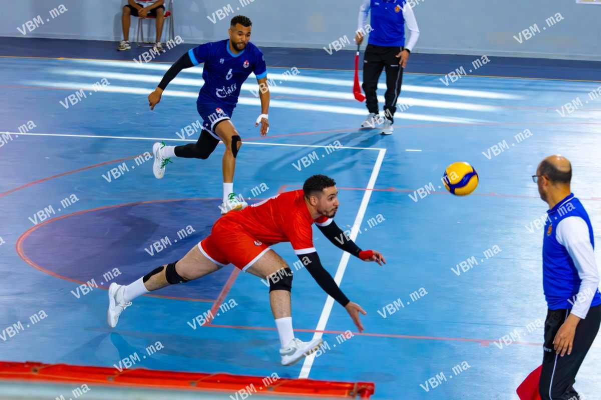 Photo de volley-ball au Maroc, lors de Coupe de Trone, à Salle Omnisport — Safi, le 15 mai 2026
