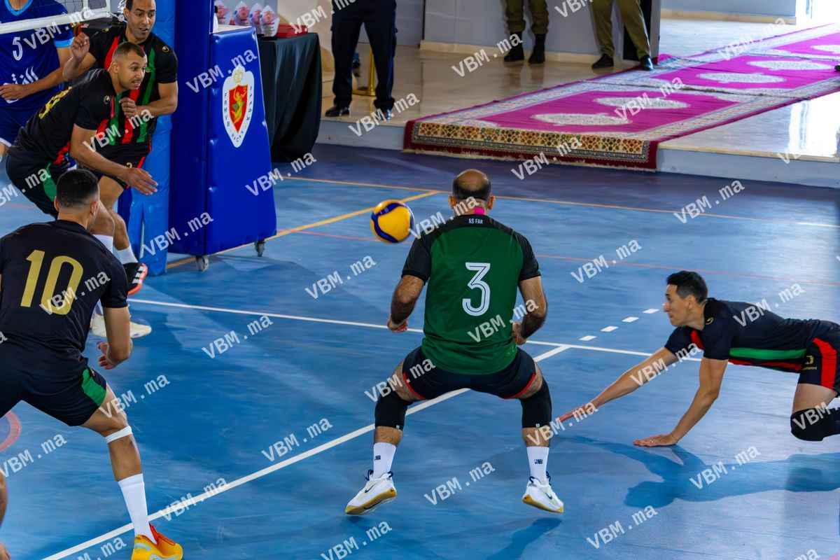 Photo de volley-ball au Maroc, lors de Coupe de Trone, à Salle Omnisport — Safi, le 15 mai 2026