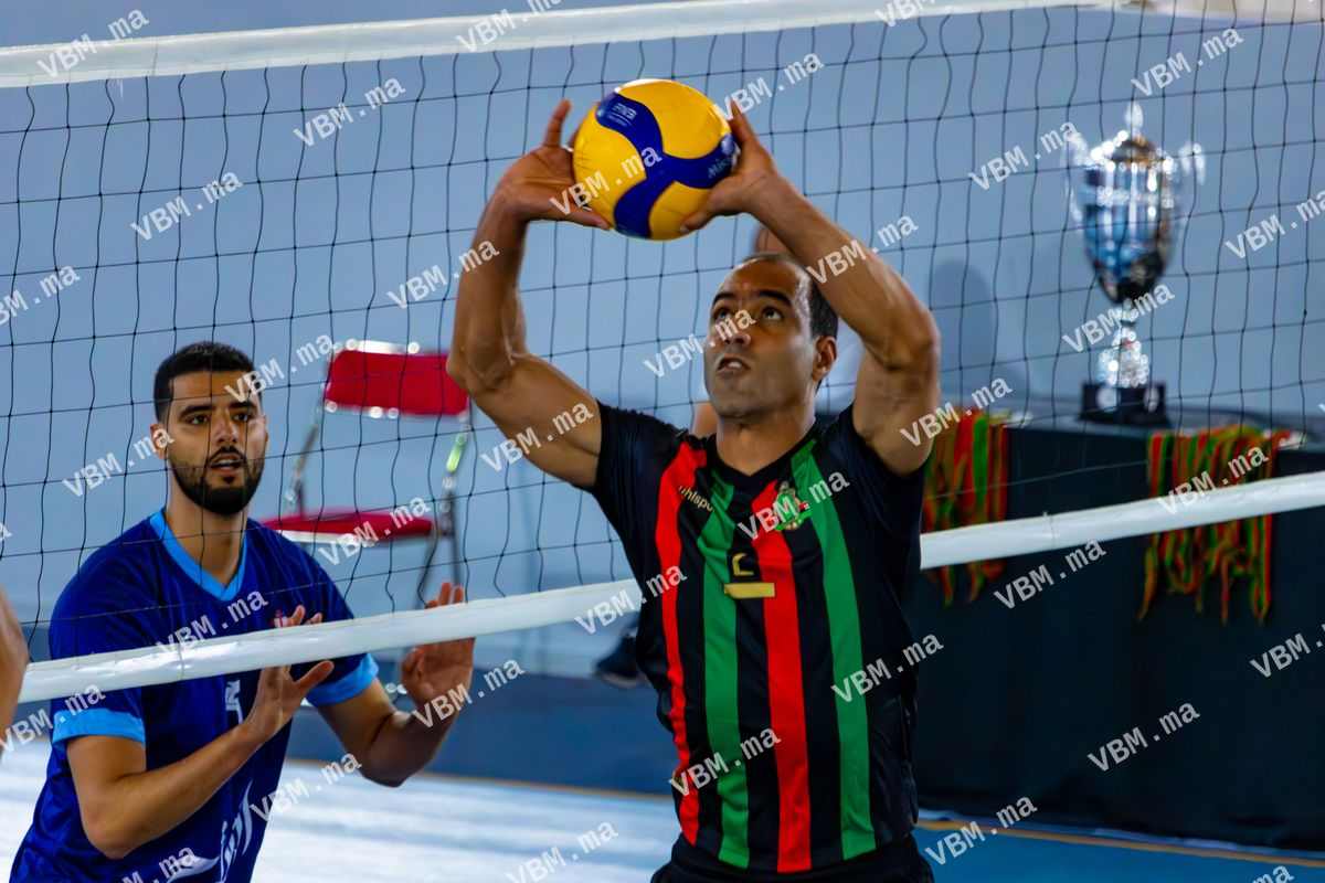 Photo de volley-ball au Maroc, lors de Coupe de Trone, à Salle Omnisport — Safi, le 15 mai 2026