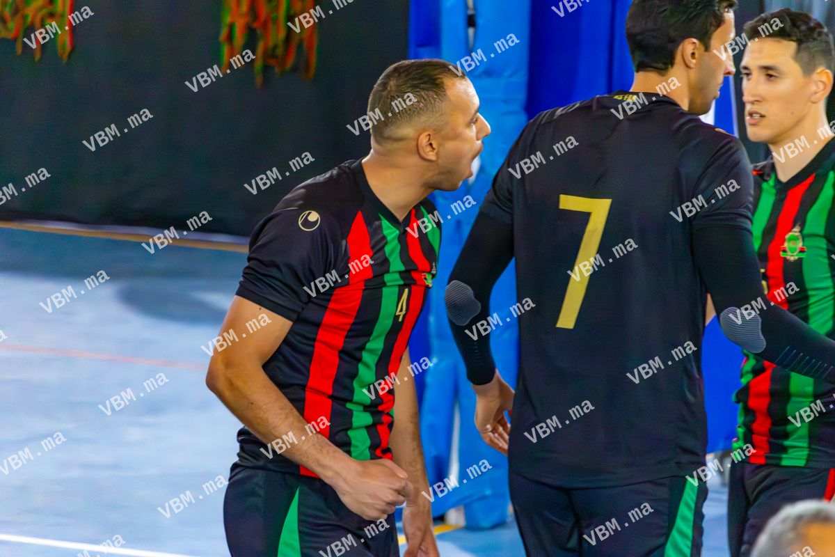 Photo de volley-ball au Maroc, lors de Coupe de Trone, à Salle Omnisport — Safi, le 15 mai 2026