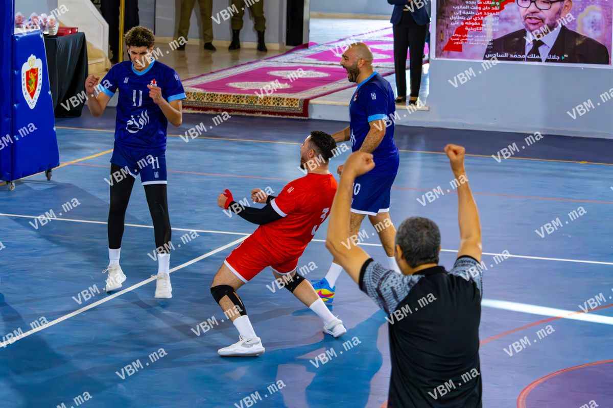 Photo de volley-ball au Maroc, lors de Coupe de Trone, à Salle Omnisport — Safi, le 15 mai 2026