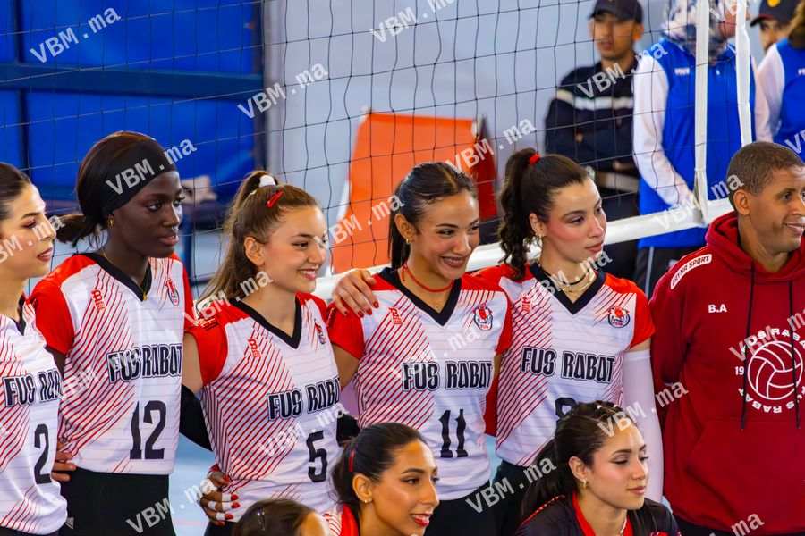 Photo de volley-ball au Maroc, lors de Coupe de Trone, à Salle Omnisport — Safi, le 15 mai 2026