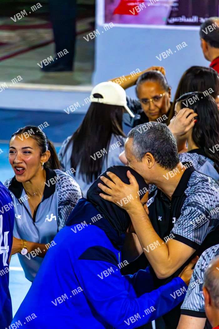 Photo de volley-ball au Maroc, lors de Coupe de Trone, à Salle Omnisport — Safi, le 15 mai 2026