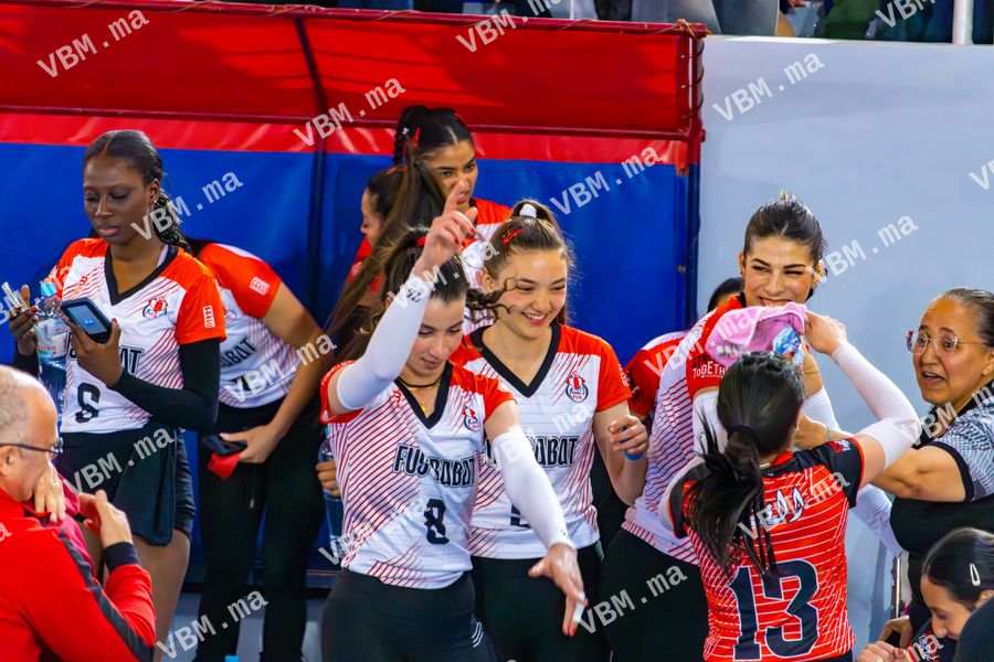 Photo de volley-ball au Maroc, lors de Coupe de Trone, à Salle Omnisport — Safi, le 15 mai 2026