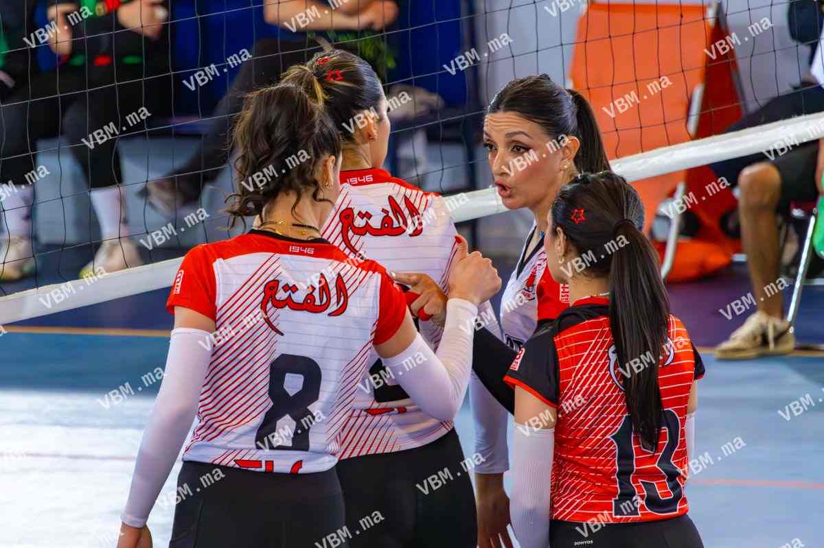Photo de volley-ball au Maroc, lors de Coupe de Trone, à Salle Omnisport — Safi, le 15 mai 2026