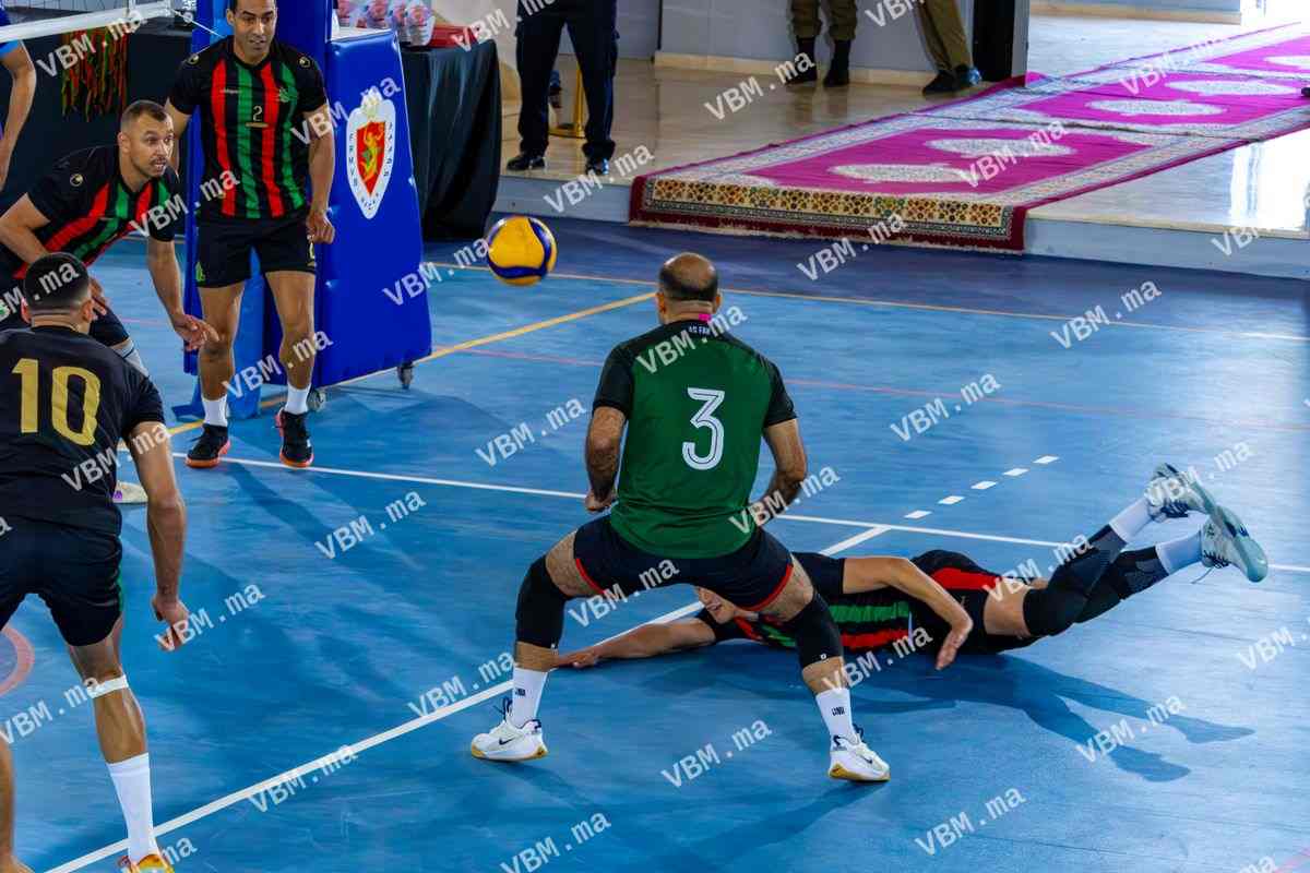 Photo de volley-ball au Maroc, lors de Coupe de Trone, à Salle Omnisport — Safi, le 15 mai 2026