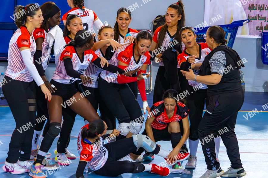 Photo de volley-ball au Maroc, lors de Coupe de Trone, à Salle Omnisport — Safi, le 15 mai 2026
