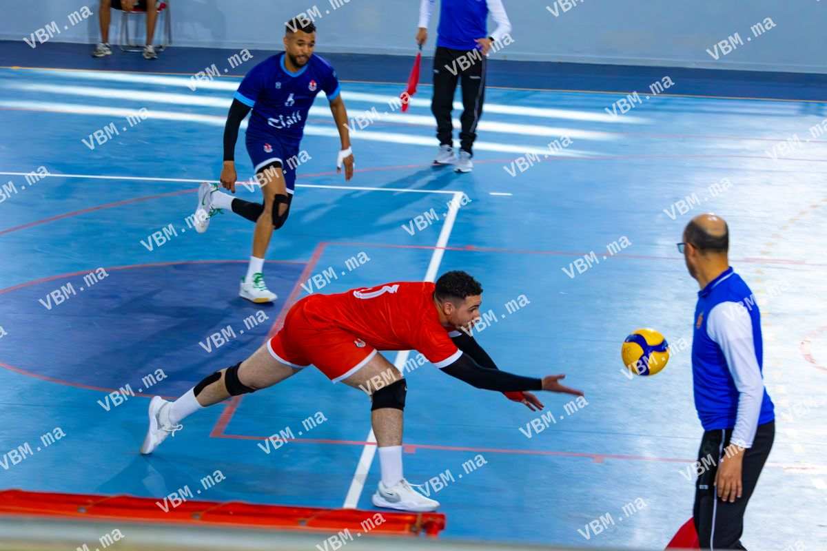 Photo de volley-ball au Maroc, lors de Coupe de Trone, à Salle Omnisport — Safi, le 15 mai 2026