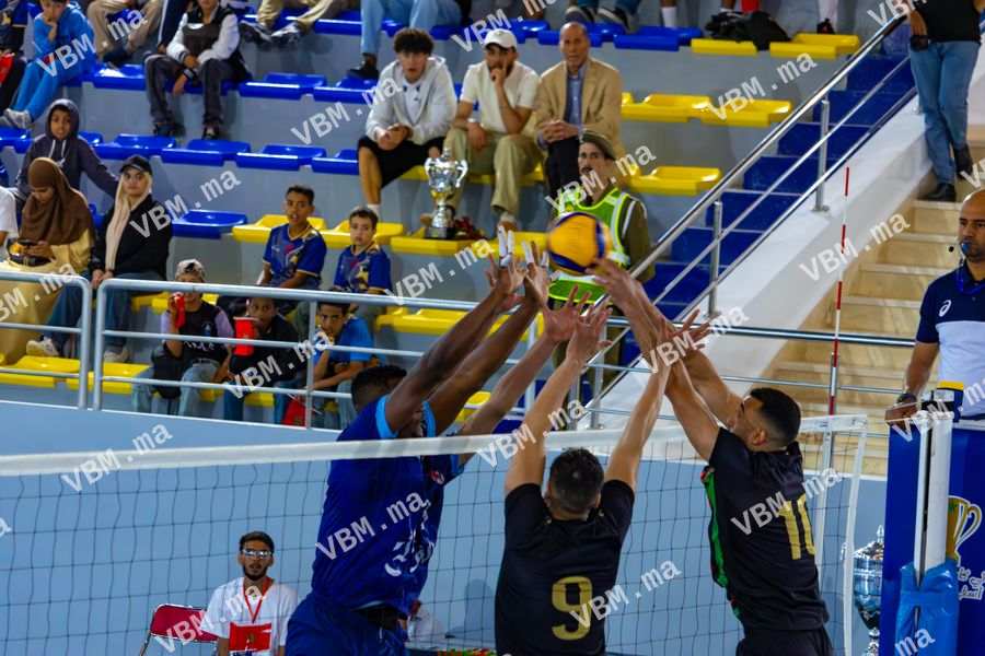 Photo de volley-ball au Maroc, lors de Coupe de Trone, à Salle Omnisport — Safi, le 15 mai 2026