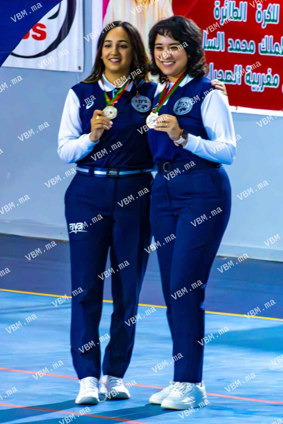 Photo de volley-ball au Maroc, lors de Coupe de Trone, à Salle Omnisport — Safi, le 15 mai 2026