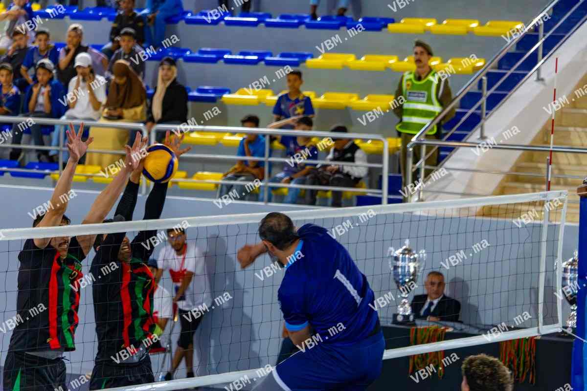 Photo de volley-ball au Maroc, lors de Coupe de Trone, à Salle Omnisport — Safi, le 15 mai 2026