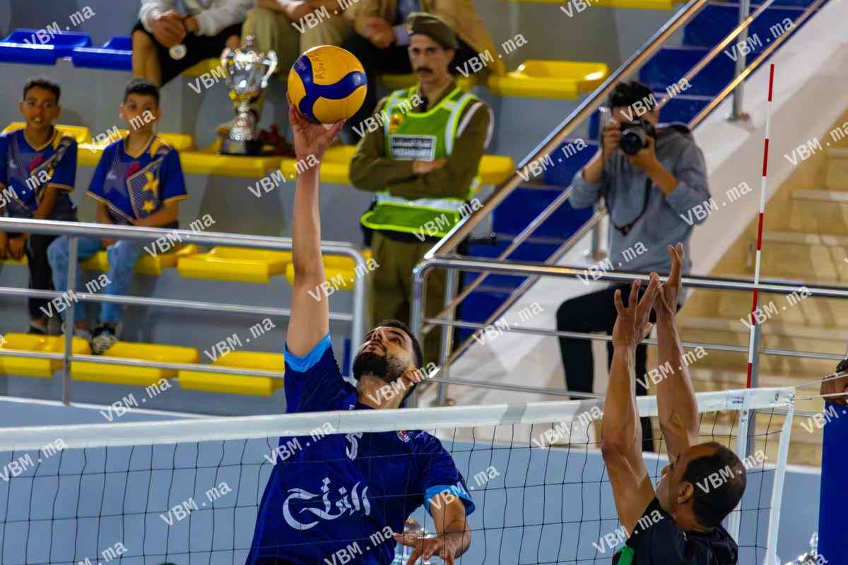 Photo de volley-ball au Maroc, lors de Coupe de Trone, à Salle Omnisport — Safi, le 15 mai 2026