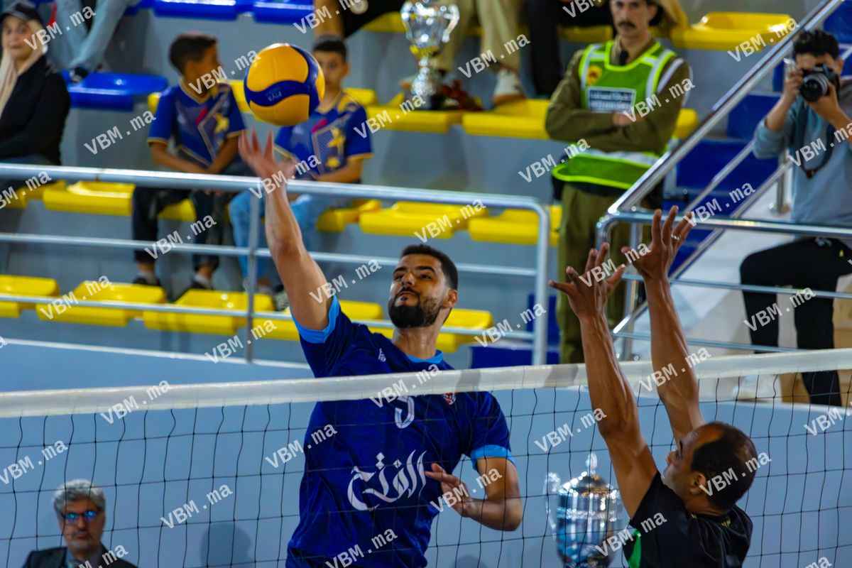 Photo de volley-ball au Maroc, lors de Coupe de Trone, à Salle Omnisport — Safi, le 15 mai 2026
