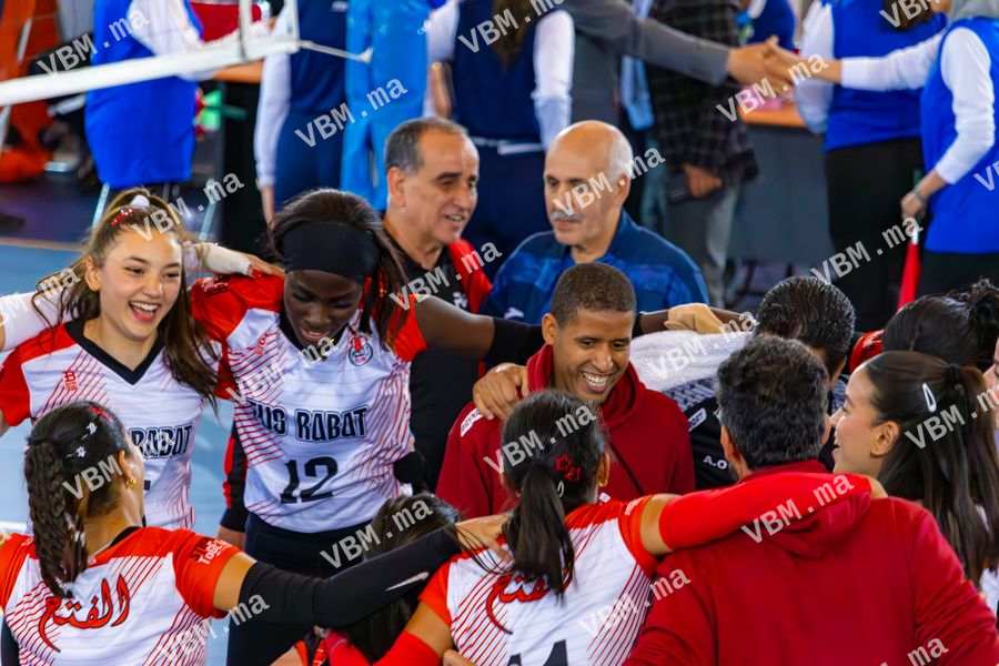 Photo de volley-ball au Maroc, lors de Coupe de Trone, à Salle Omnisport — Safi, le 15 mai 2026