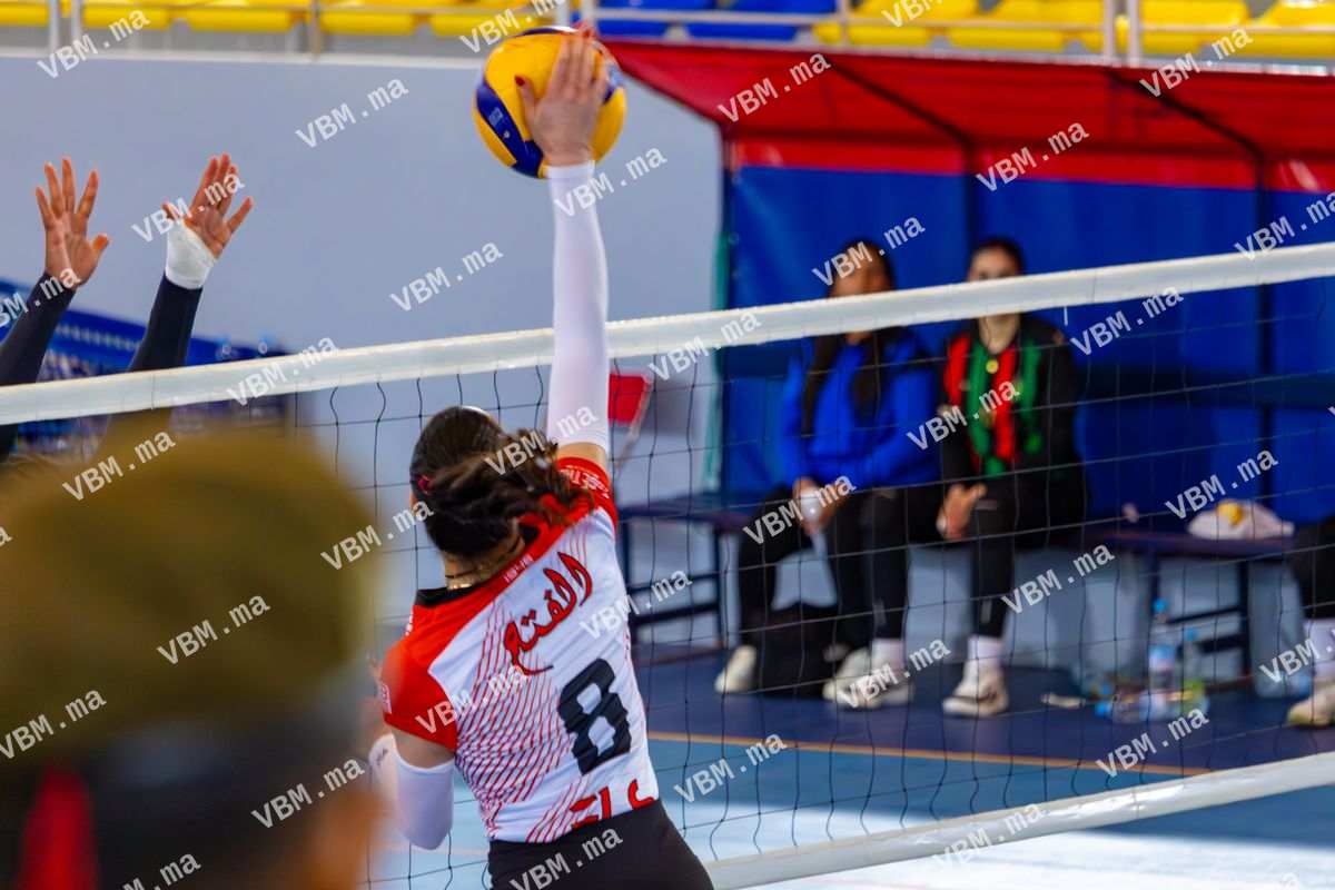 Photo de volley-ball au Maroc, lors de Coupe de Trone, à Salle Omnisport — Safi, le 15 mai 2026