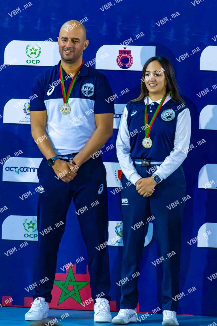 Photo de volley-ball au Maroc, lors de Coupe de Trone, à Salle Omnisport — Safi, le 15 mai 2026