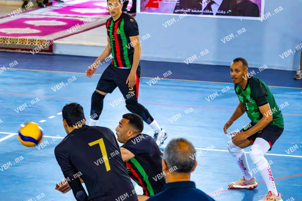 Photo de volley-ball au Maroc, lors de Coupe de Trone, à Salle Omnisport — Safi, le 15 mai 2026