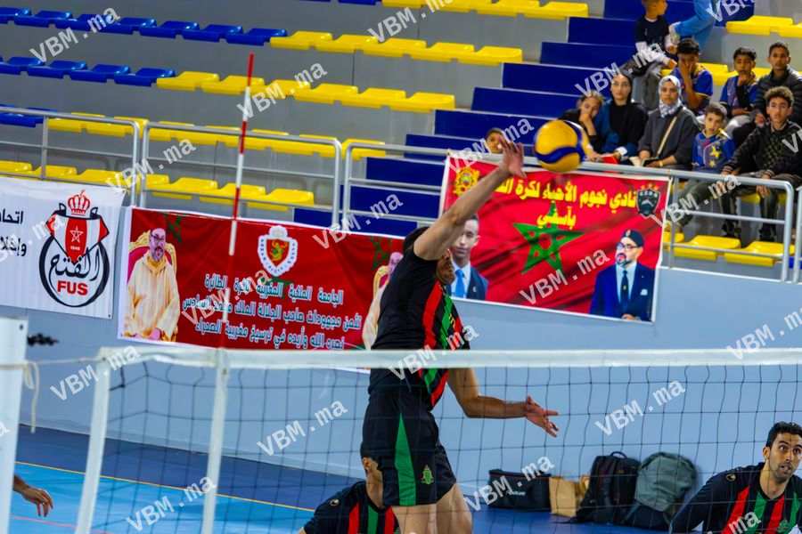 Photo de volley-ball au Maroc, lors de Coupe de Trone, à Salle Omnisport — Safi, le 15 mai 2026