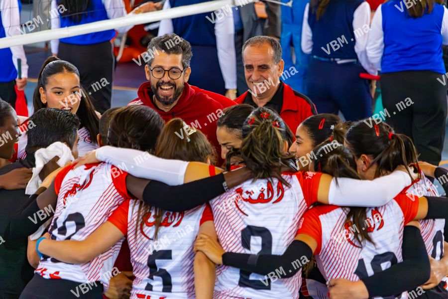 Photo de volley-ball au Maroc, lors de Coupe de Trone, à Salle Omnisport — Safi, le 15 mai 2026