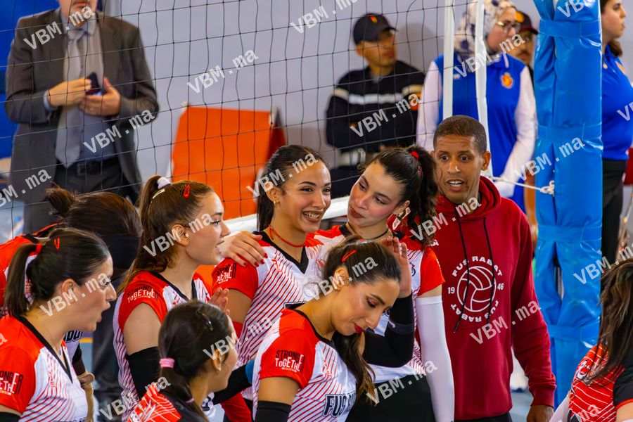 Photo de volley-ball au Maroc, lors de Coupe de Trone, à Salle Omnisport — Safi, le 15 mai 2026