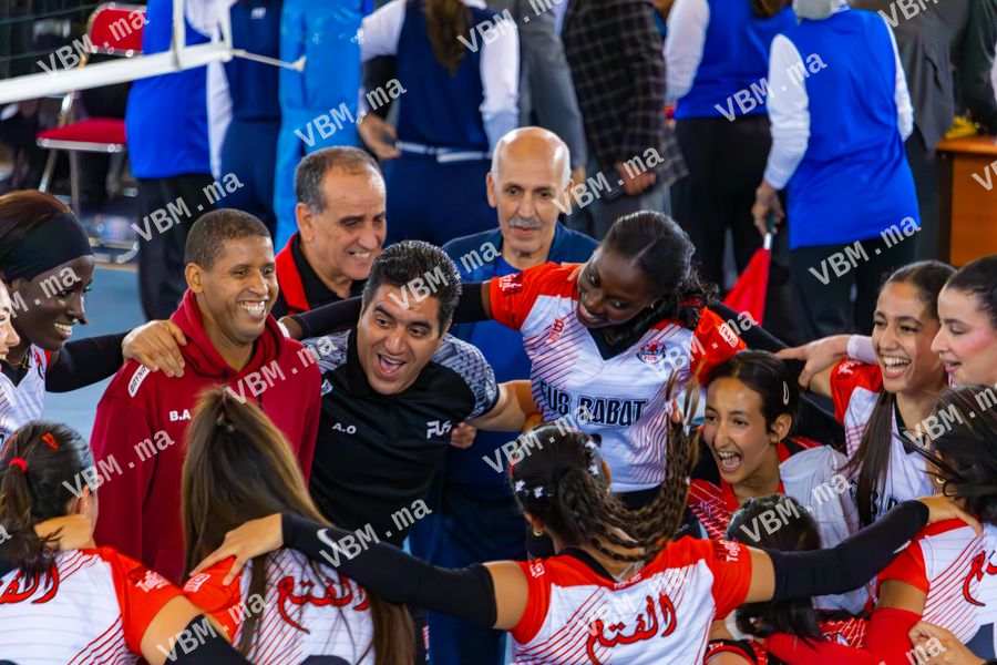 Photo de volley-ball au Maroc, lors de Coupe de Trone, à Salle Omnisport — Safi, le 15 mai 2026