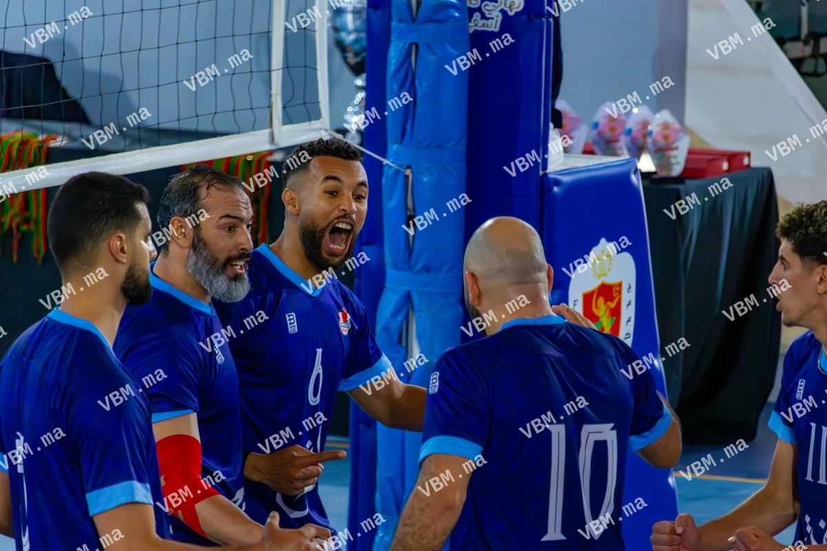 Photo de volley-ball au Maroc, lors de Coupe de Trone, à Salle Omnisport — Safi, le 15 mai 2026
