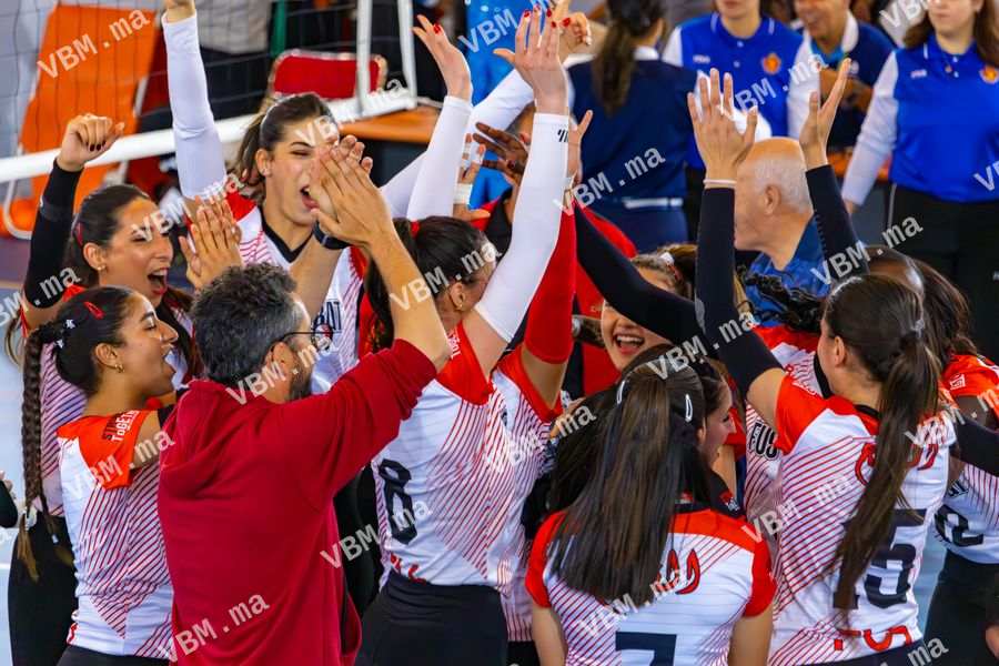 Photo de volley-ball au Maroc, lors de Coupe de Trone, à Salle Omnisport — Safi, le 15 mai 2026