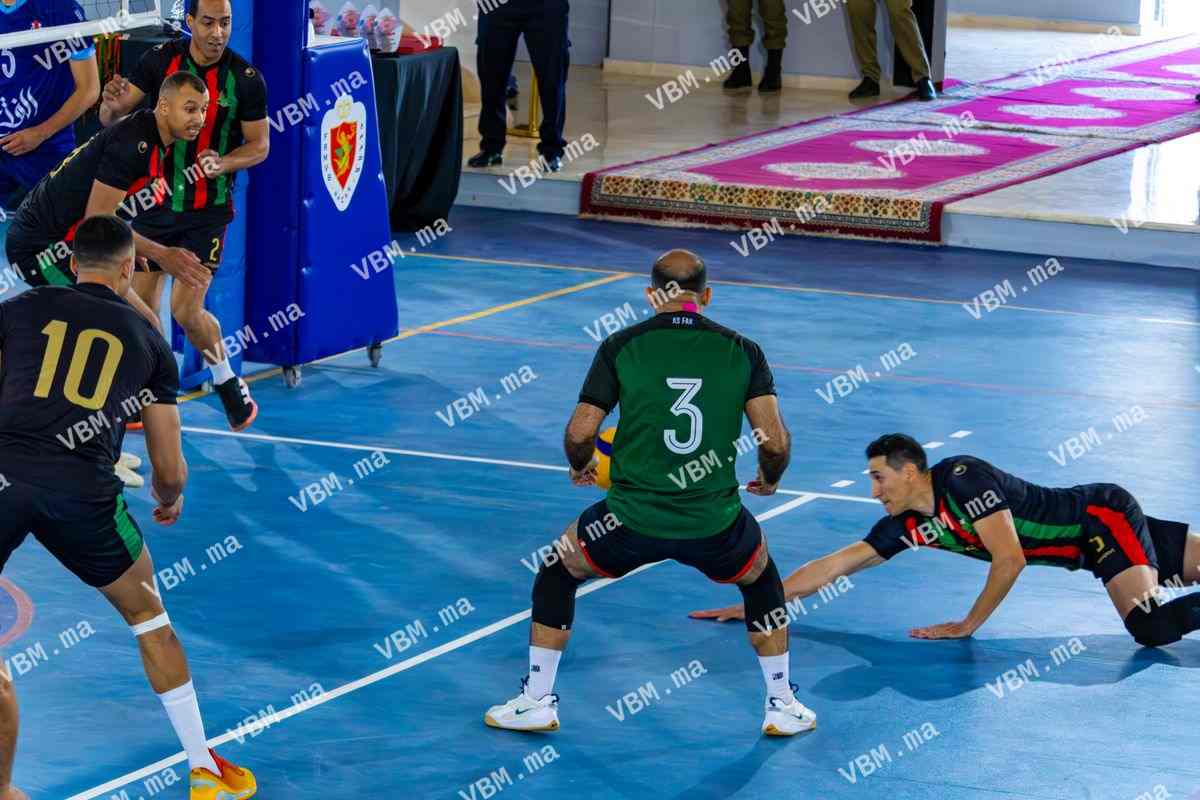 Photo de volley-ball au Maroc, lors de Coupe de Trone, à Salle Omnisport — Safi, le 15 mai 2026