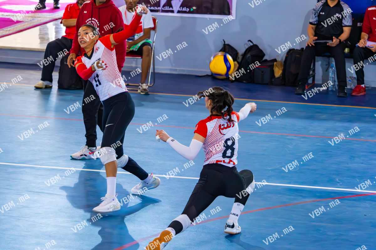 Photo de volley-ball au Maroc, lors de Coupe de Trone, à Salle Omnisport — Safi, le 15 mai 2026