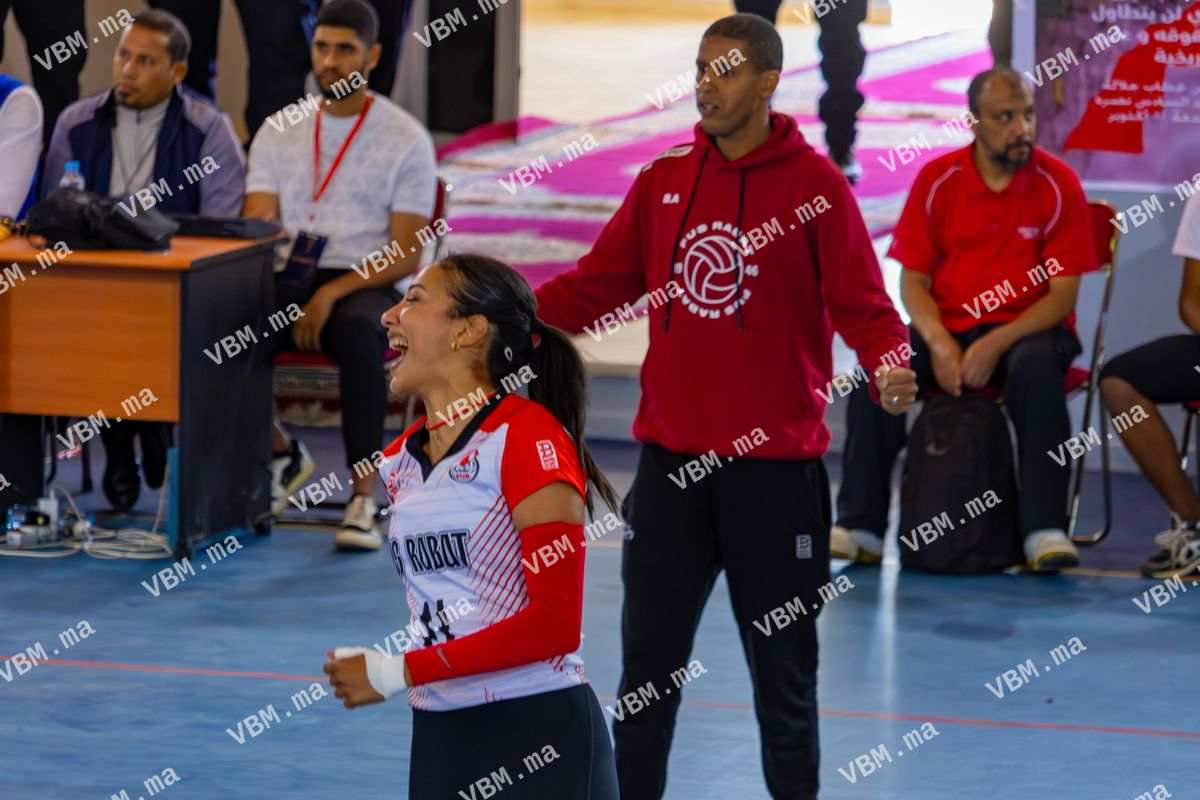 Photo de volley-ball au Maroc, lors de Coupe de Trone, à Salle Omnisport — Safi, le 15 mai 2026