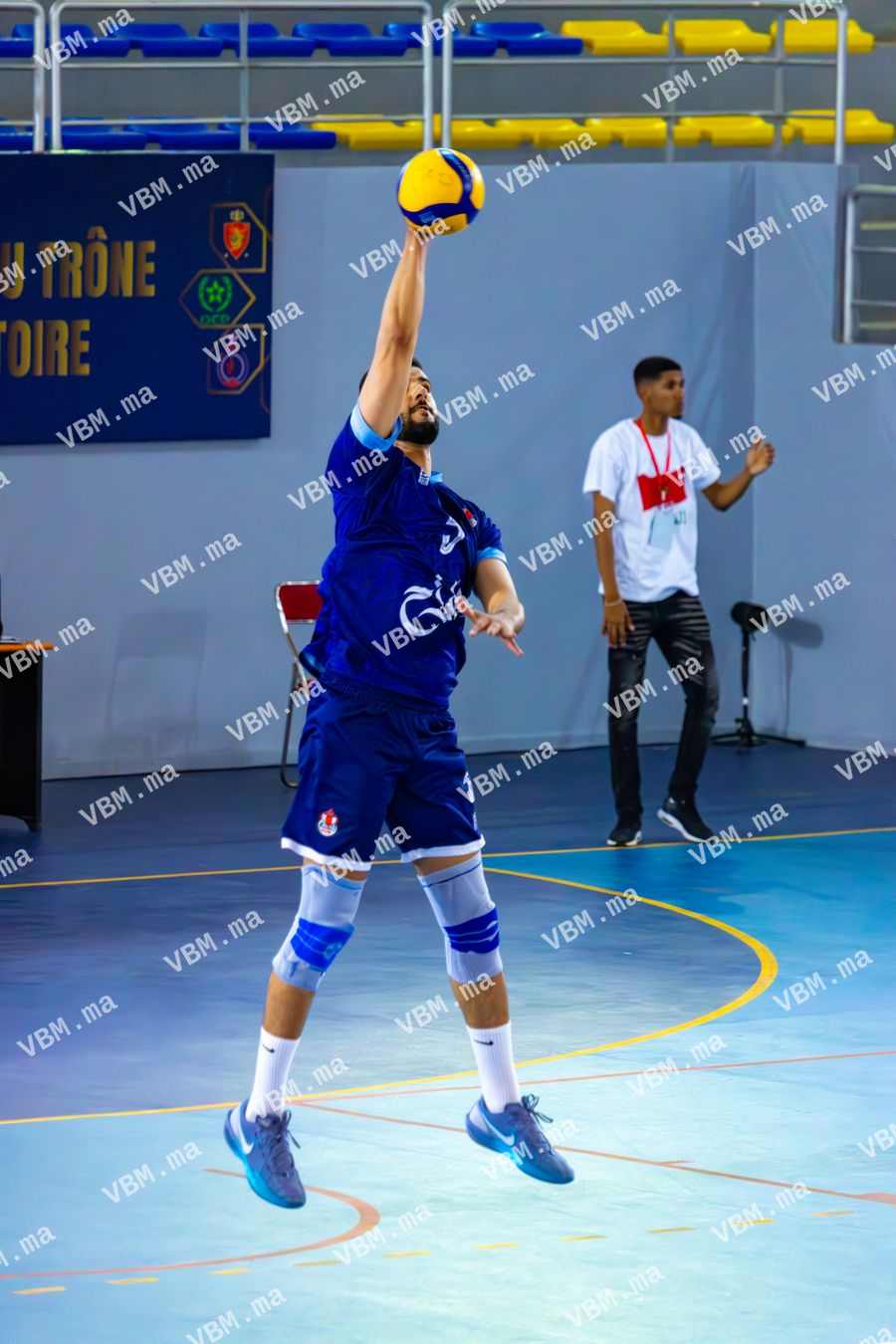 Photo de volley-ball au Maroc, lors de Coupe de Trone, à Salle Omnisport — Safi, le 15 mai 2026