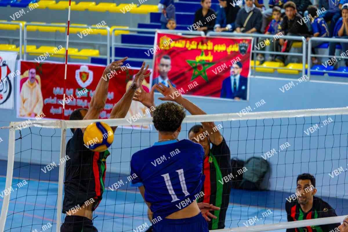 Photo de volley-ball au Maroc, lors de Coupe de Trone, à Salle Omnisport — Safi, le 15 mai 2026