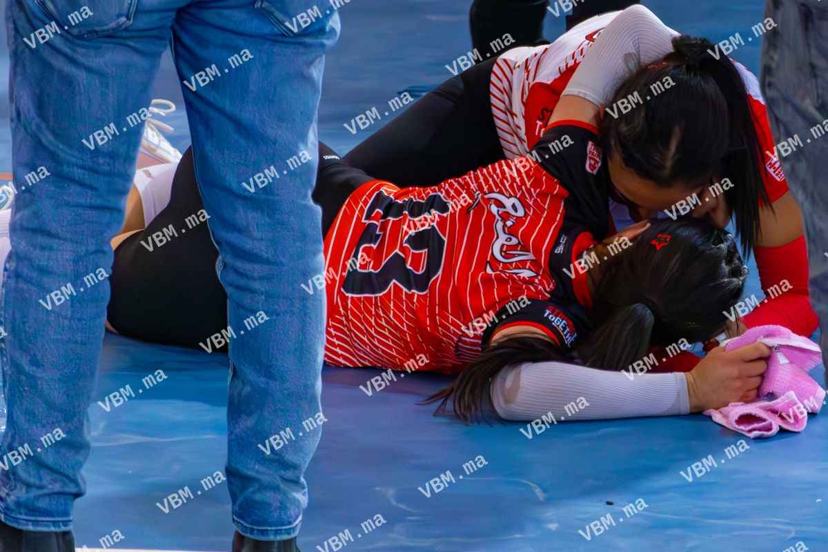 Photo de volley-ball au Maroc, lors de Coupe de Trone, à Salle Omnisport — Safi, le 15 mai 2026