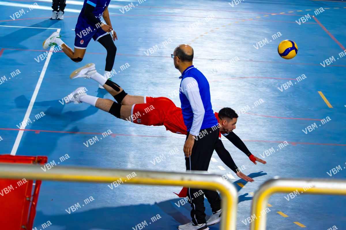 Photo de volley-ball au Maroc, lors de Coupe de Trone, à Salle Omnisport — Safi, le 15 mai 2026