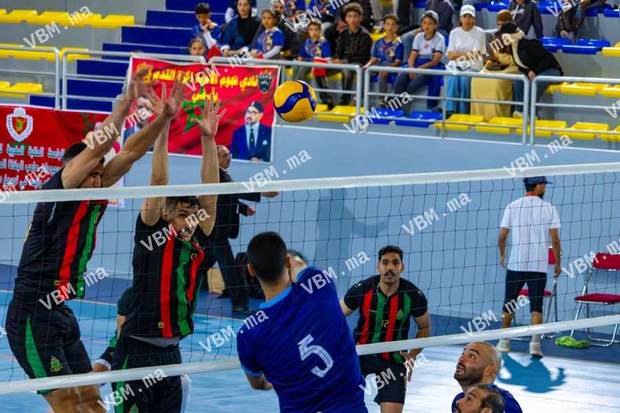 Photo de volley-ball au Maroc, lors de Coupe de Trone, à Salle Omnisport — Safi, le 15 mai 2026