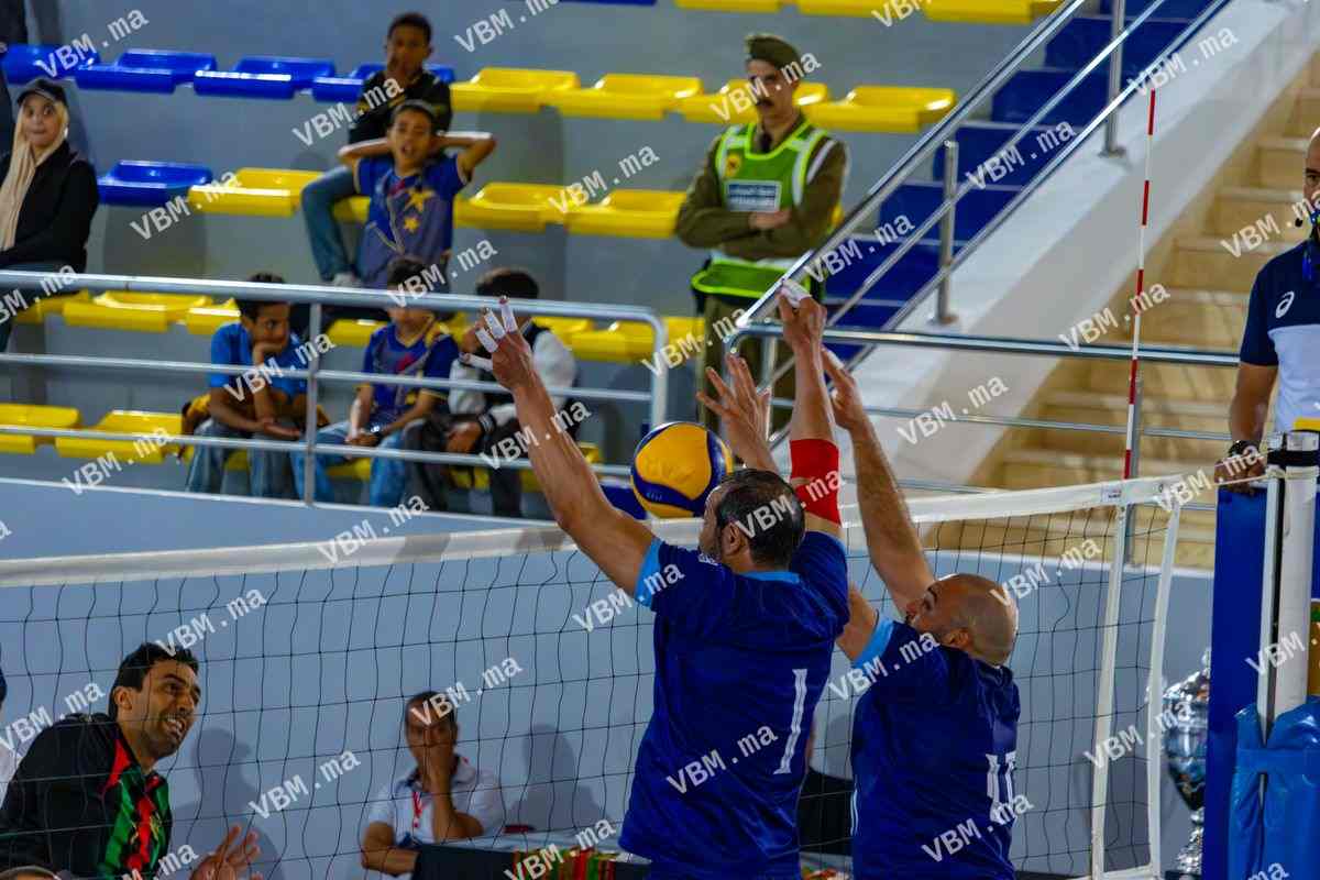 Photo de volley-ball au Maroc, lors de Coupe de Trone, à Salle Omnisport — Safi, le 15 mai 2026