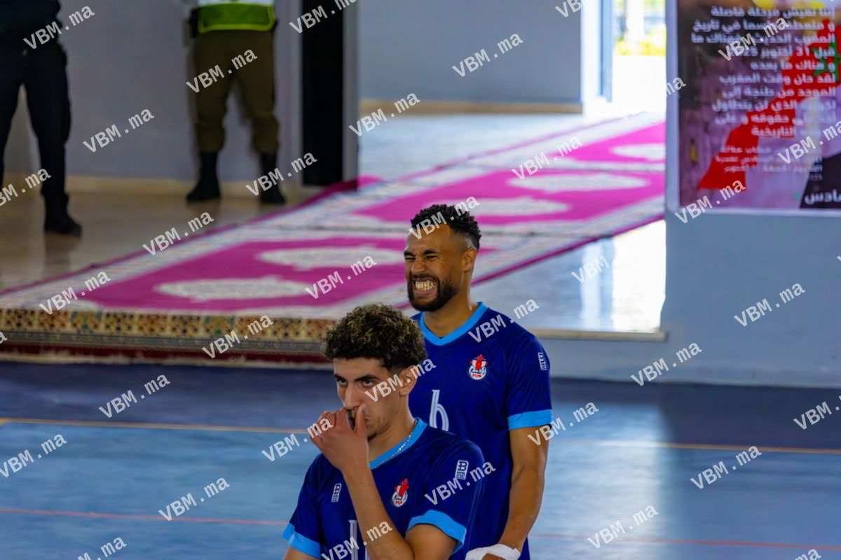 Photo de volley-ball au Maroc, lors de Coupe de Trone, à Salle Omnisport — Safi, le 15 mai 2026